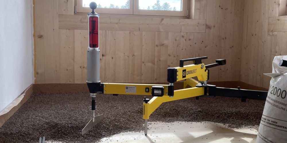 Schüttroboter-Schüttung-Nivilieren-Nachhaltiger-Aufbau