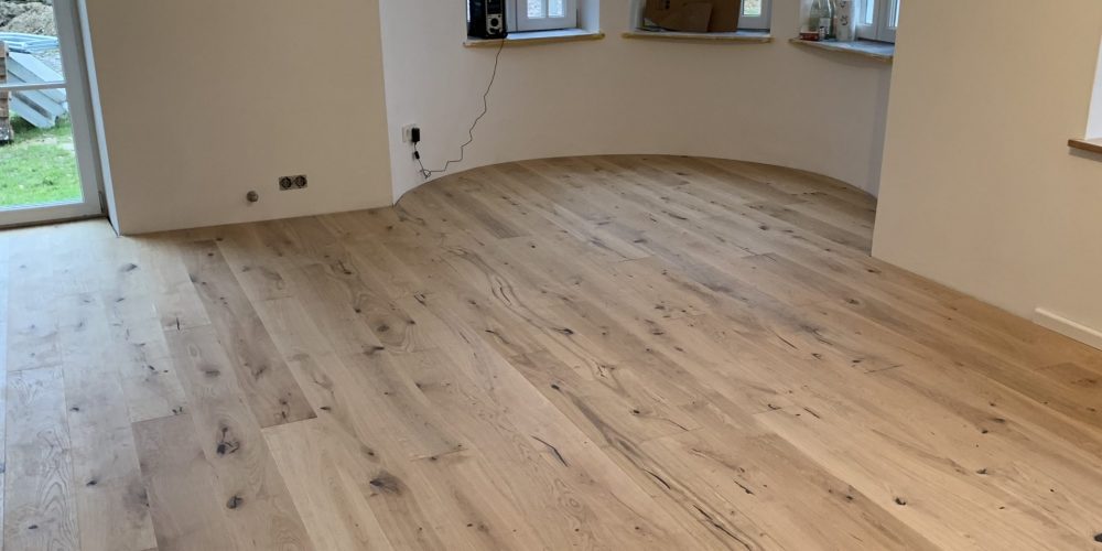 Vollflächig-verklebter-Parkett-boden-Freising